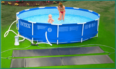 El Nino Solar Pool Heating For Intex type Swimming Pools